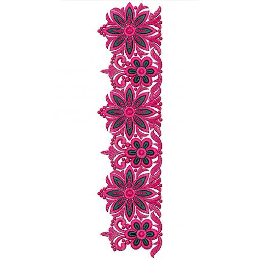 Lace Embroidery Design 20107