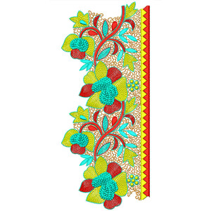Lace Embroidery Design 20108