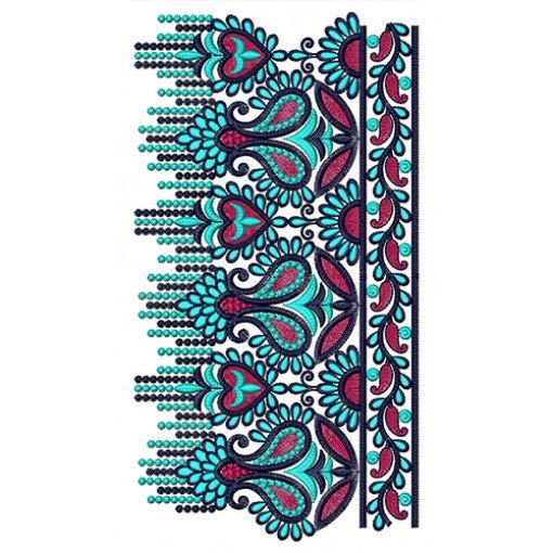 Lace Embroidery Design 20109