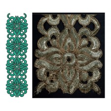 Lace Embroidery Design 20174