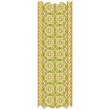 Voile Lace Embroidery Design 20198