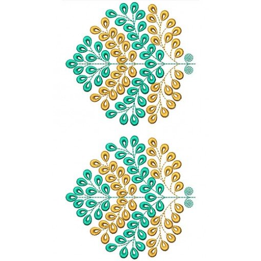 Lace Embroidery Design 20372