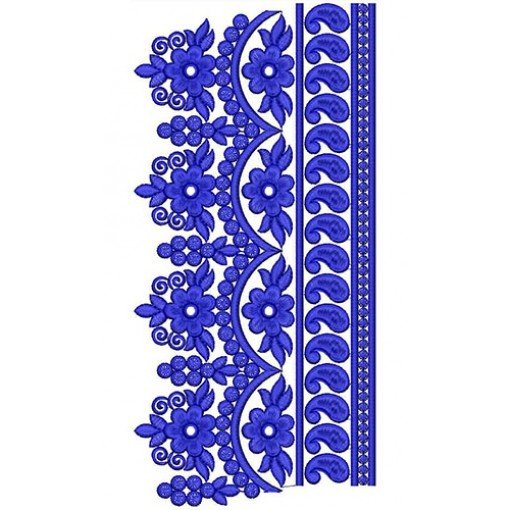 Lace Embroidery Design 20412