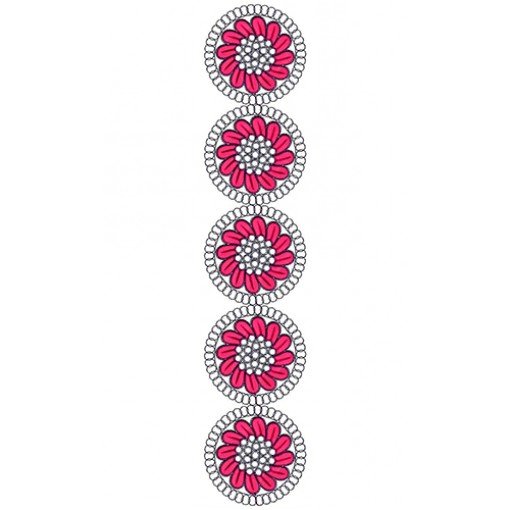 Lace Embroidery Design 20645