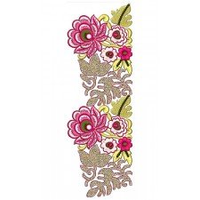 Lace Embroidery Design 20646