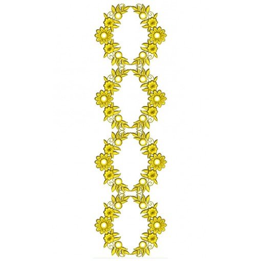 Lace Embroidery Design 20703