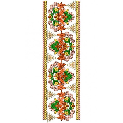 Lace Embroidery Design 20865