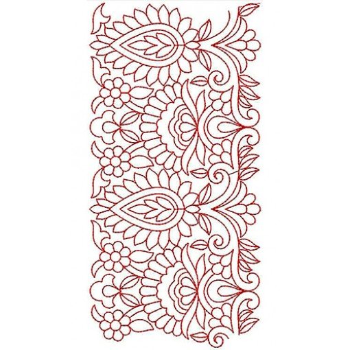 Lace Embroidery Design 20871