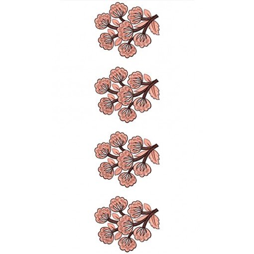 China Fashion Lace Embroidery Design 20903