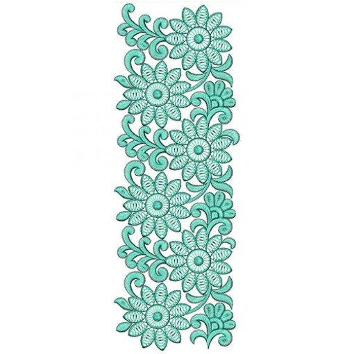 Lace Embroidery Design 20966