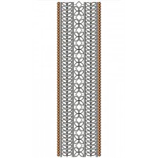Lace Embroidery Design 21034