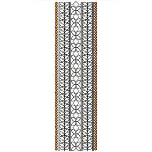 Lace Embroidery Design 21034