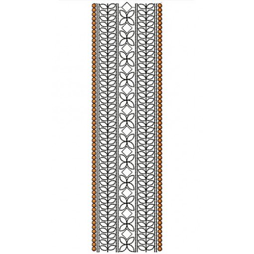 Lace Embroidery Design 21034