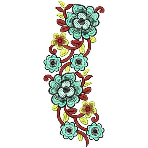 Lace Embroidery Design 21037