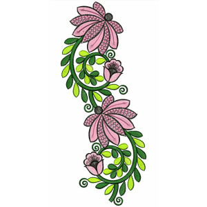 Lace Embroidery Design 21039