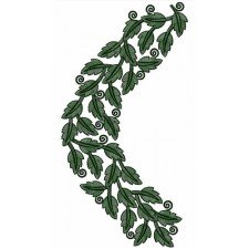 Laurel Leaf Embroidery Designs 21061