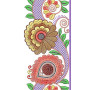Flower Embroidery Designs For Sarees 211