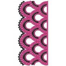 Women Fashion Freestanding Embroidery Design 21114