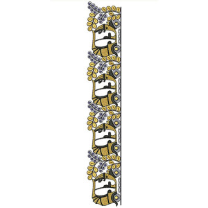 Auto Rickshaw Cording Embroidery Lace Design 21205