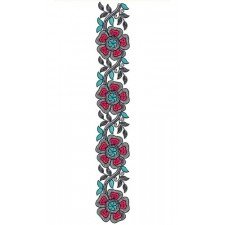 Coil Cording Embroidery Design 21209