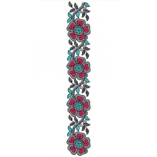 Coil Cording Embroidery Design 21209