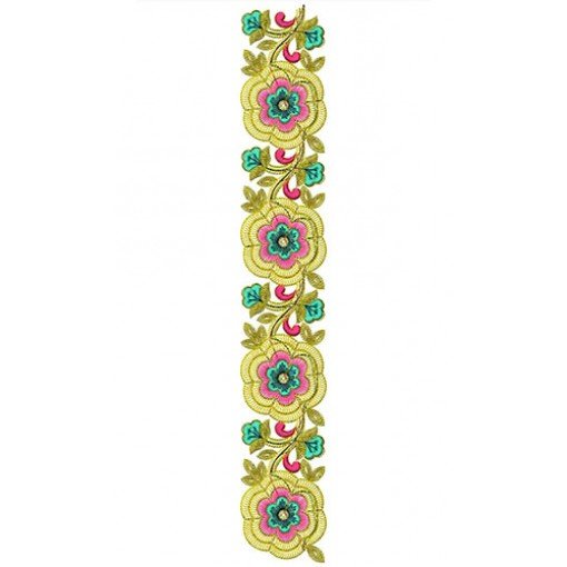 Creative Cording Coil Embroidery Design 21210
