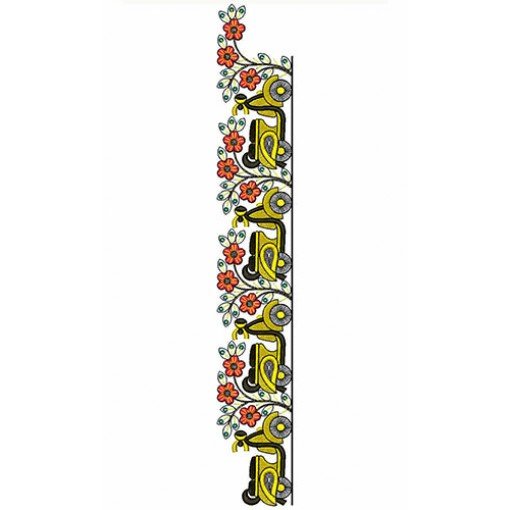 Scooter Cording Embroidery Lace Design 21222