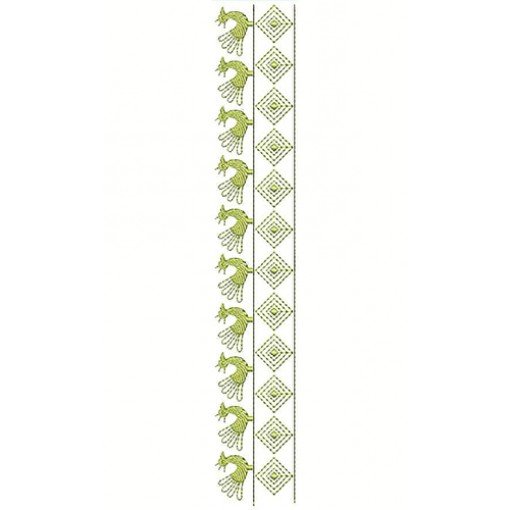 Birds Lace Embroidery Design 21233