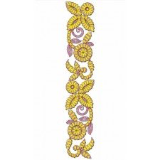 Cording Flat Undercover Pattern Embroidery Lace Design 21260