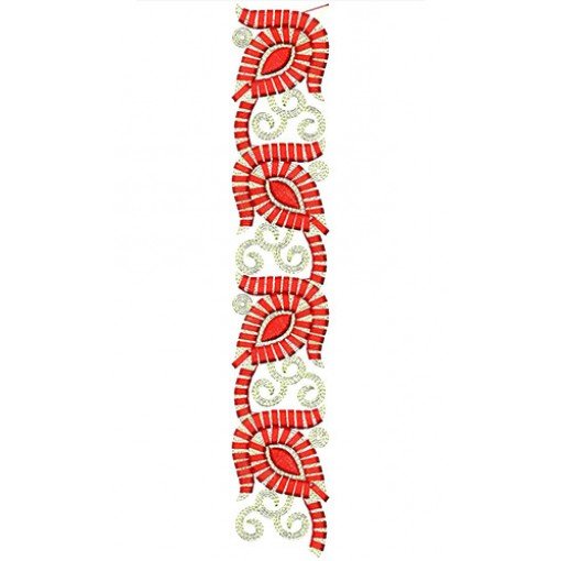 Cording Flat Undercover Pattern Embroidery Lace Design 21261