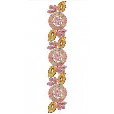 Cording Flat Undercover Pattern Embroidery Lace Design 21262