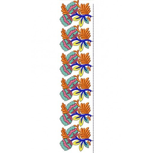 Amazing Flowers Lace Embroidery Design 21348