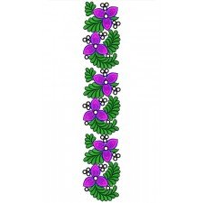 Lilium Flower Embroidery Design 21402