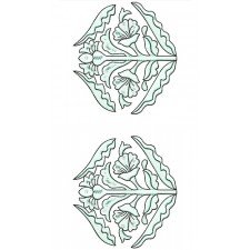 Cultural Aztec Lace Embroidery 21405
