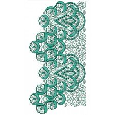Mens Sherwani Dupatta Lace Embroidery Design 21572