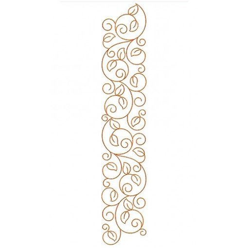 Turkey Quilting Lace Embroidery Design 21652