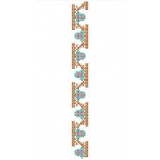 Latest Romania Cross Stitch Lace Embroidery Design 21686