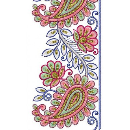 Simple Embroidery Border Patterns 217