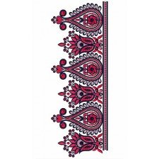 Flower Lace Pattern Embroidery 21935