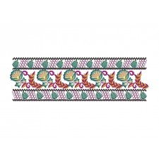Embroidery Designs For Saree Pallu