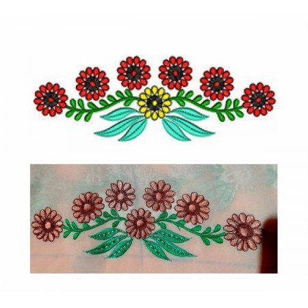 Flowers Designs For Machine Embroidery