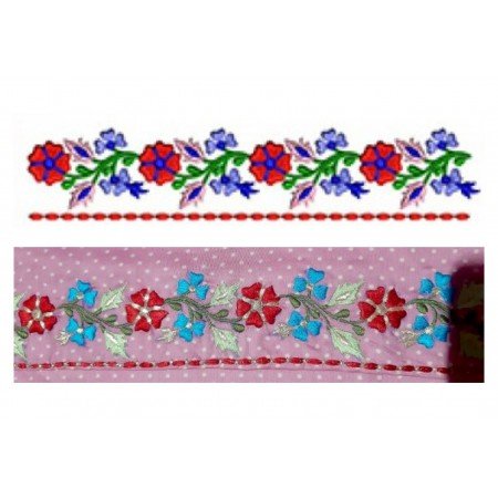 Flowers Design For Machine Embroidery
