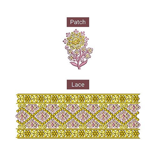 Embroidery Lace For Dupatta
