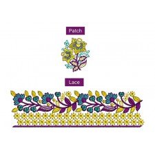 Saree Embroidery Border Design
