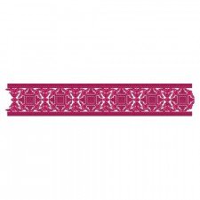 Geometric Lace Pattern Embroidery
