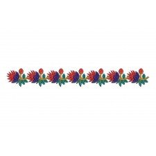 Mexican Floral Lace Embroidery