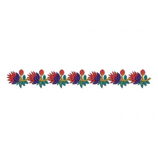 Mexican Floral Lace Embroidery