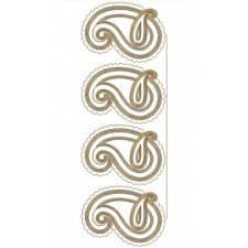 Cording Lace Embroidery Design 22160