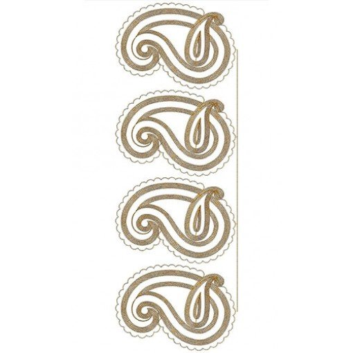 Cording Lace Embroidery Design 22160