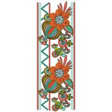 Lace Embroidery Design 22164